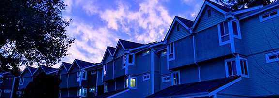Morning Sky Over the Co-op